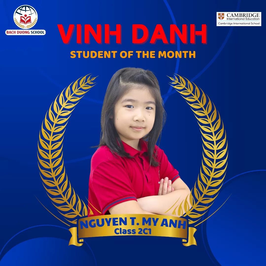 STUDENT OF THE MONTH | Vinh Danh Học Sinh Tiêu Biểu Tháng 10