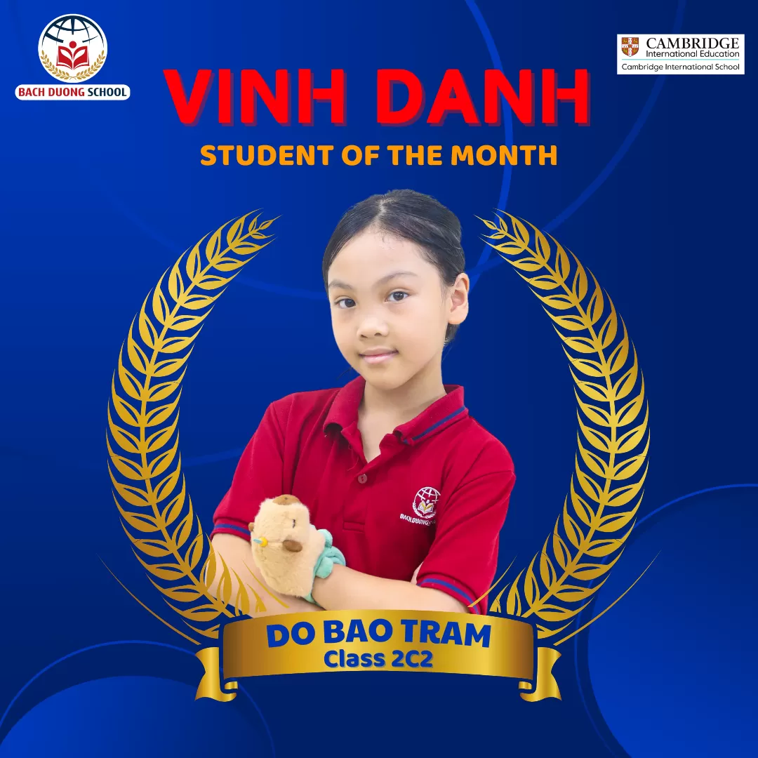 STUDENT OF THE MONTH | Vinh Danh Học Sinh Tiêu Biểu Tháng 10