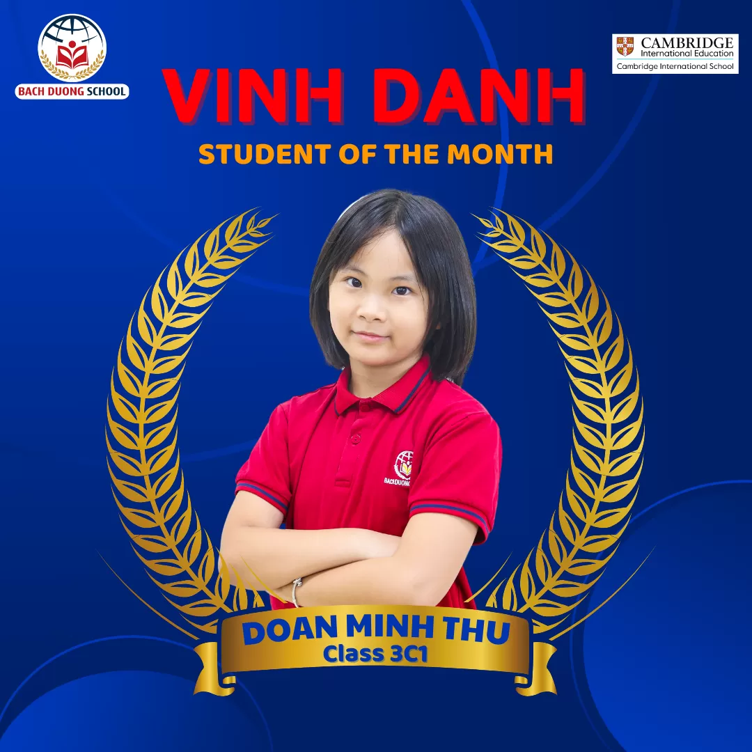 STUDENT OF THE MONTH | Vinh Danh Học Sinh Tiêu Biểu Tháng 10