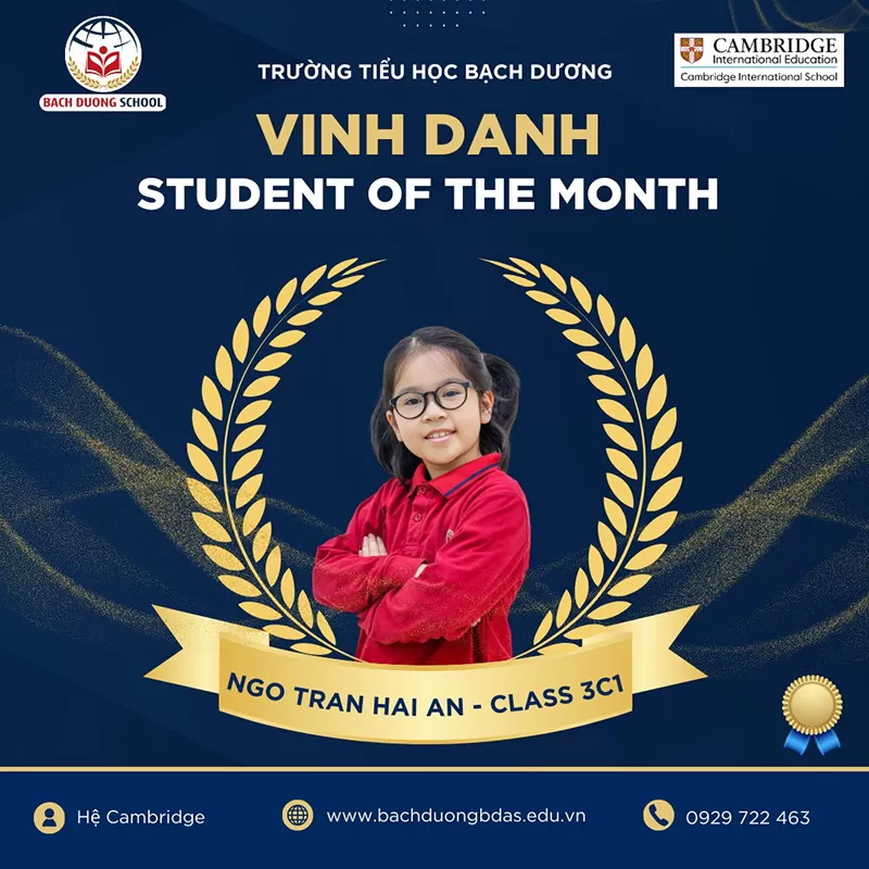 STUDENT OF THE MONTH | Vinh Danh Học Sinh Tiêu Biểu Tháng 1 l NH 2024-2025