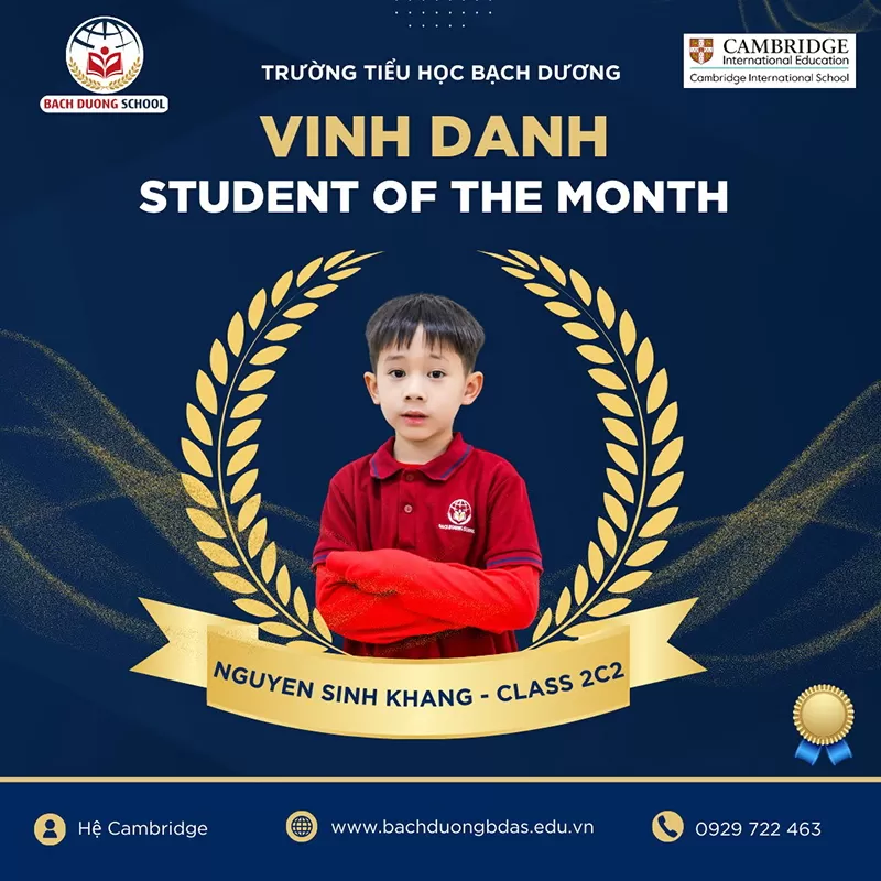 STUDENT OF THE MONTH | Vinh Danh Học Sinh Tiêu Biểu Tháng 1 l NH 2024-2025