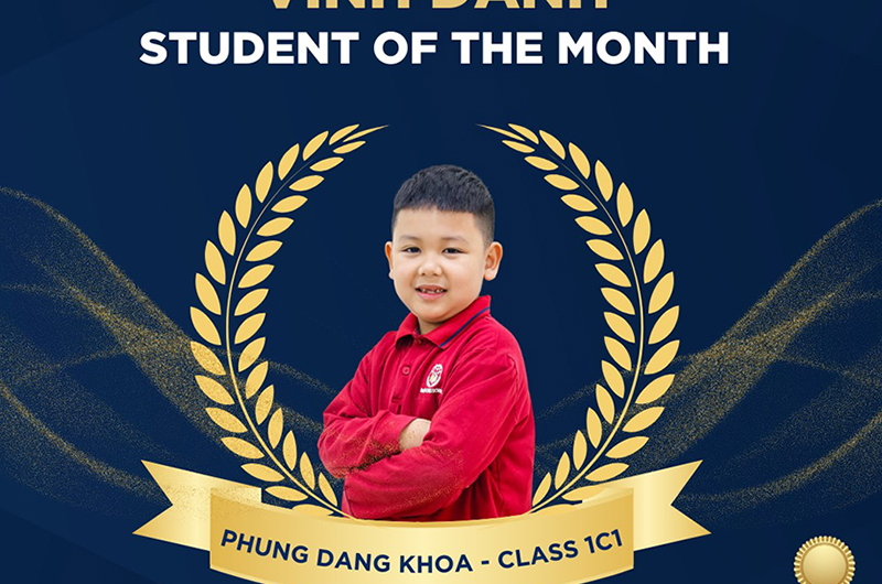 STUDENT OF THE MONTH | Vinh Danh Học Sinh Tiêu Biểu Tháng 1 l NH 2024-2025