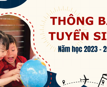 THÔNG BÁO TUYỂN SINH NĂM HỌC 2023 – 2024 MẦM NON BẠCH DƯƠNG